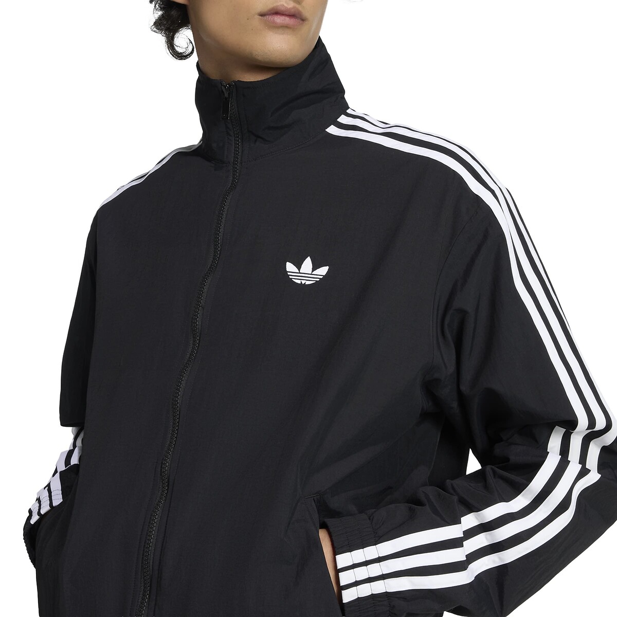 Veste de survêtement, woven, FIREBIRD noir, adidas Originals