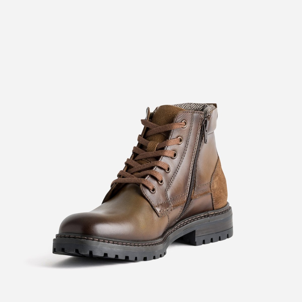 Boots en cuir LANDRY cognac, ERAM
