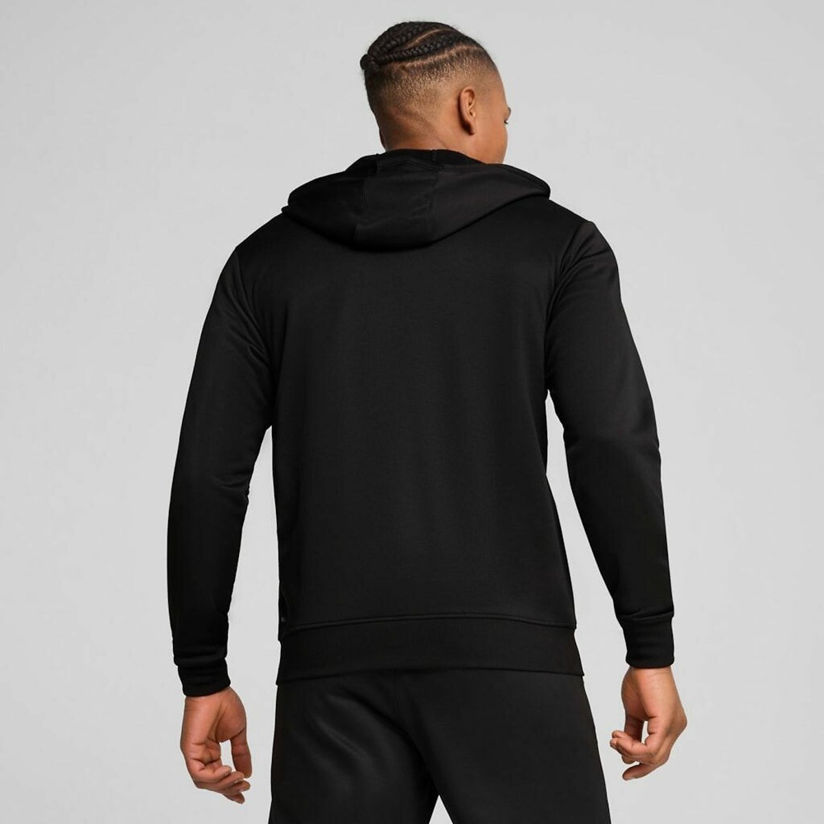 Essential Zip-Up Hoodie black, PUMA