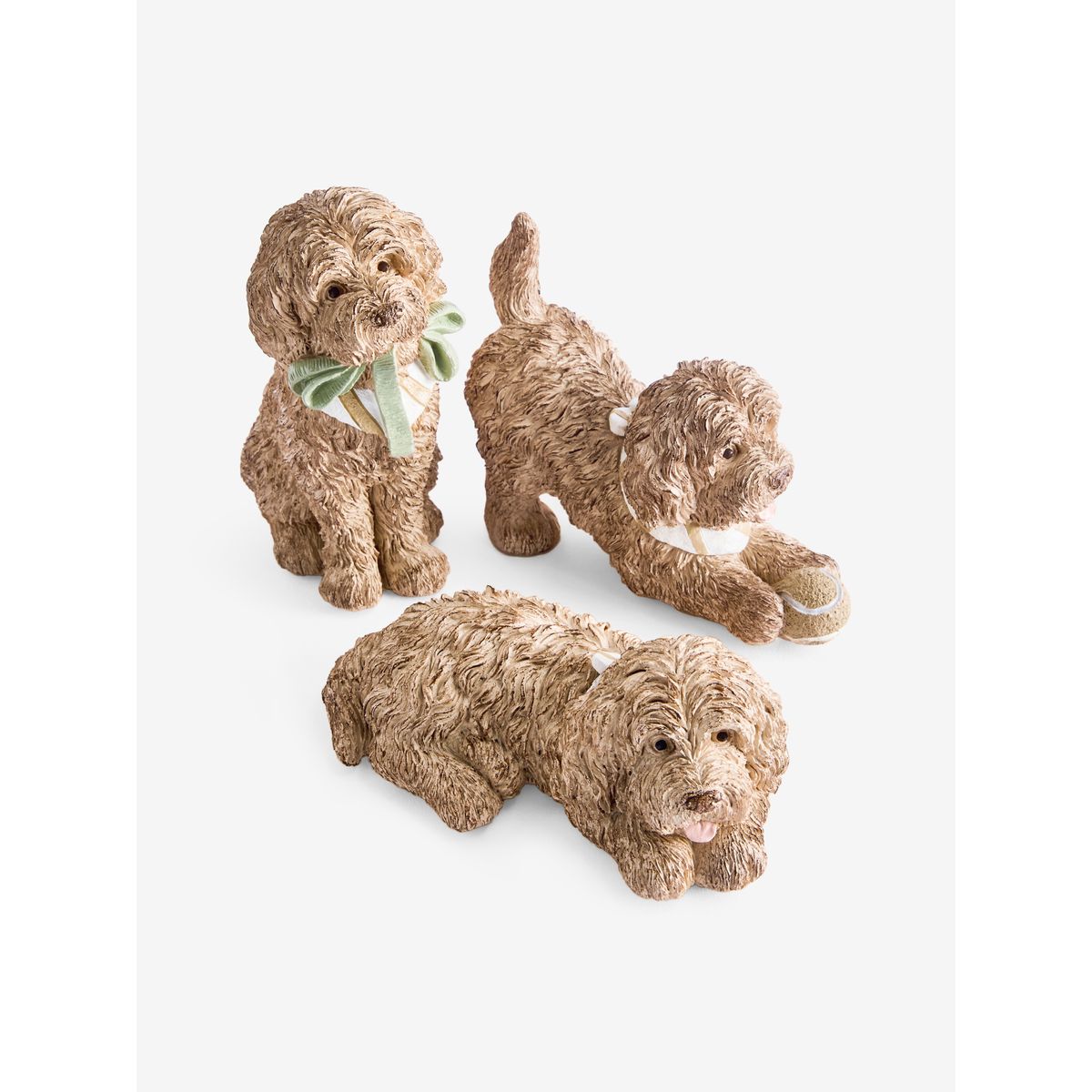 Ornements louis le labrador caniche naturel, NEXT