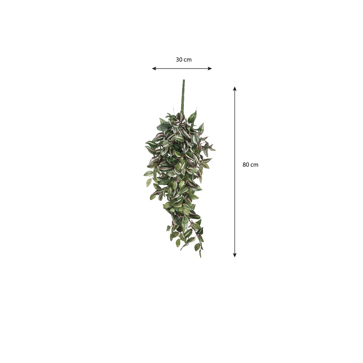 Plante artificielle TRADESCANTIA vert, MICA DECORATIONS