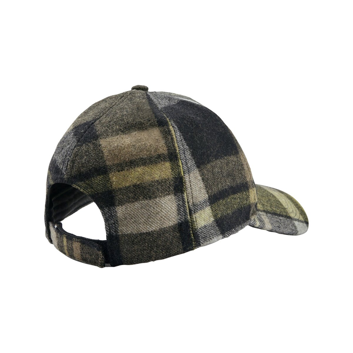 casquette de baseball SVENBERG noir à carreaux, JAN VANDERSTORM