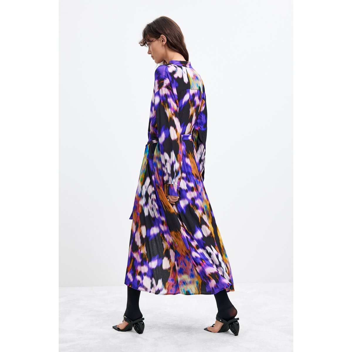 Robe manches longues M. C. Lacroix noir, DESIGUAL