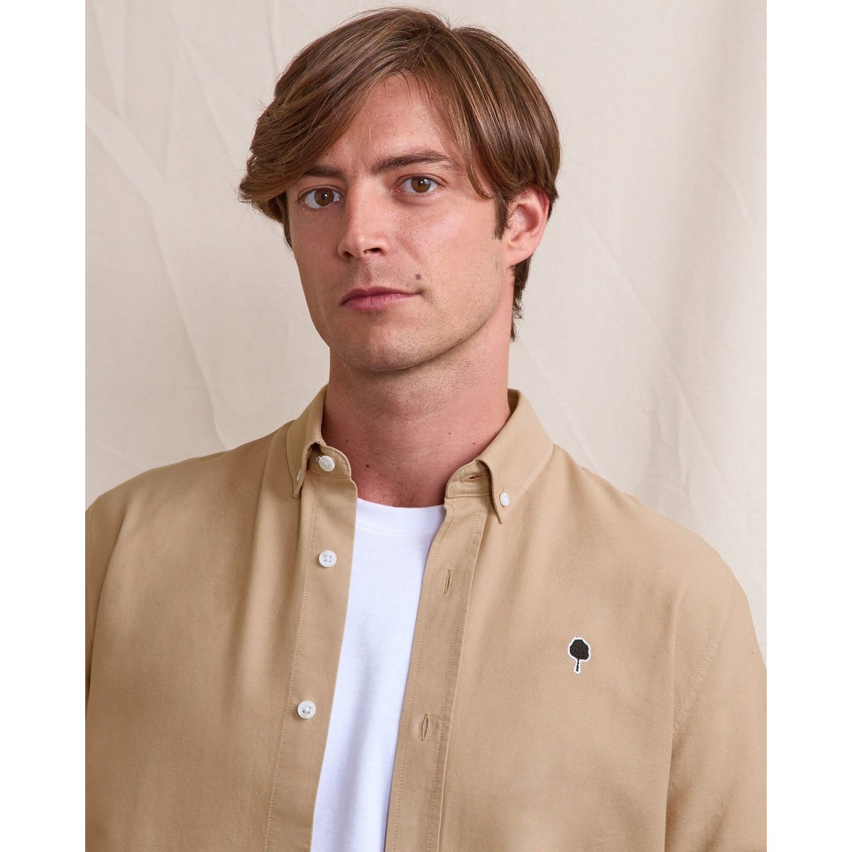Chemise IVOY taupe, FAGUO