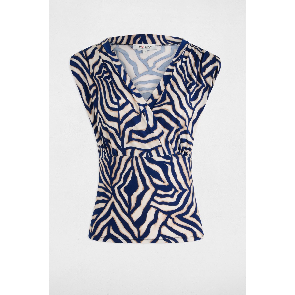T-shirt manches courtes multicolore, MORGAN