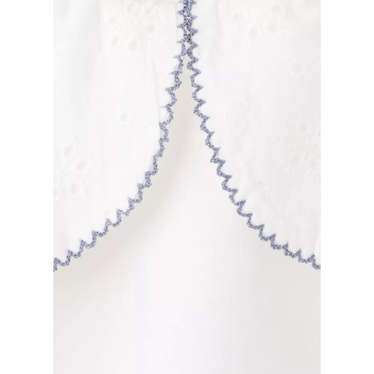 T-shirt col Claudine blanc cassé, MANGO BABY