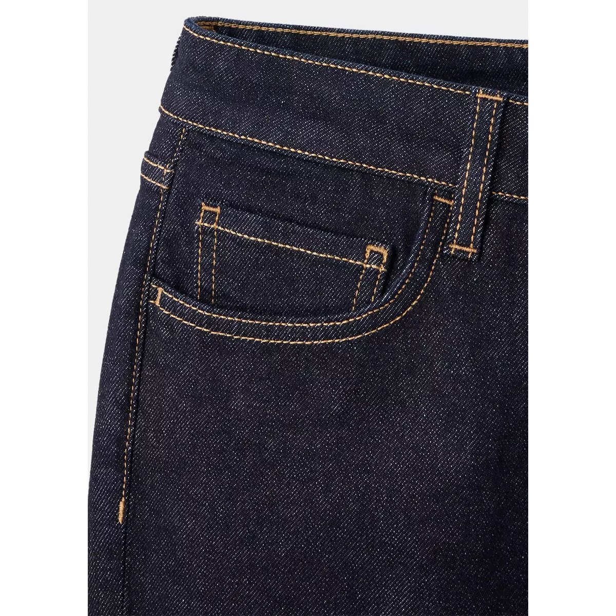 Jean slim taille classique bleu, MANGO