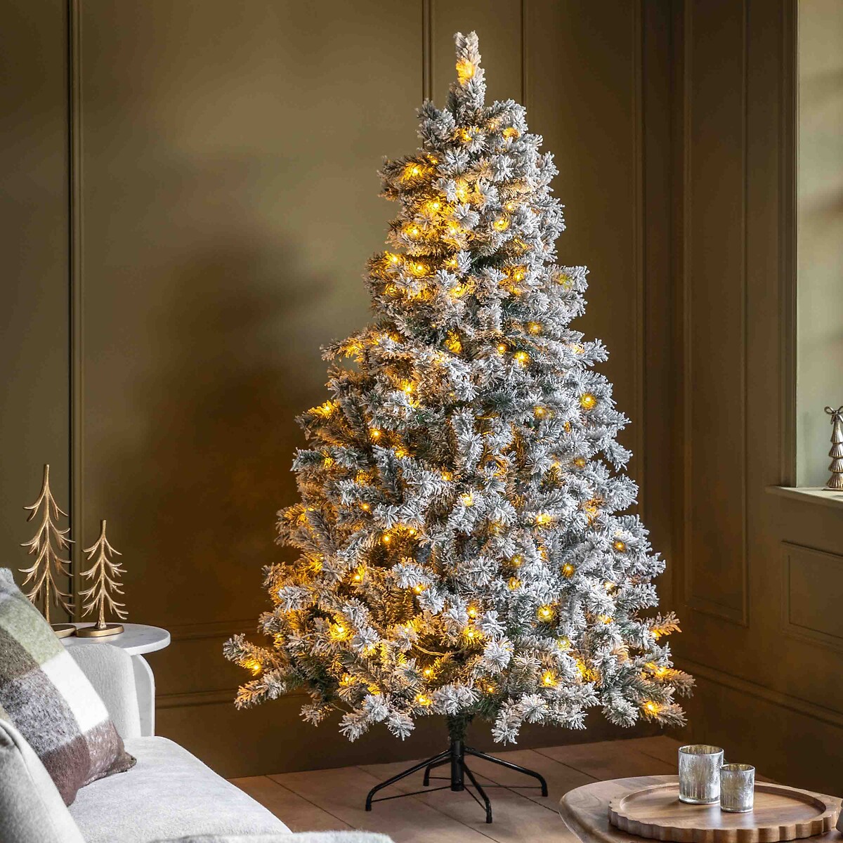 6ft Woodland Pine LED Christmas Tree green, ÉDITÉ