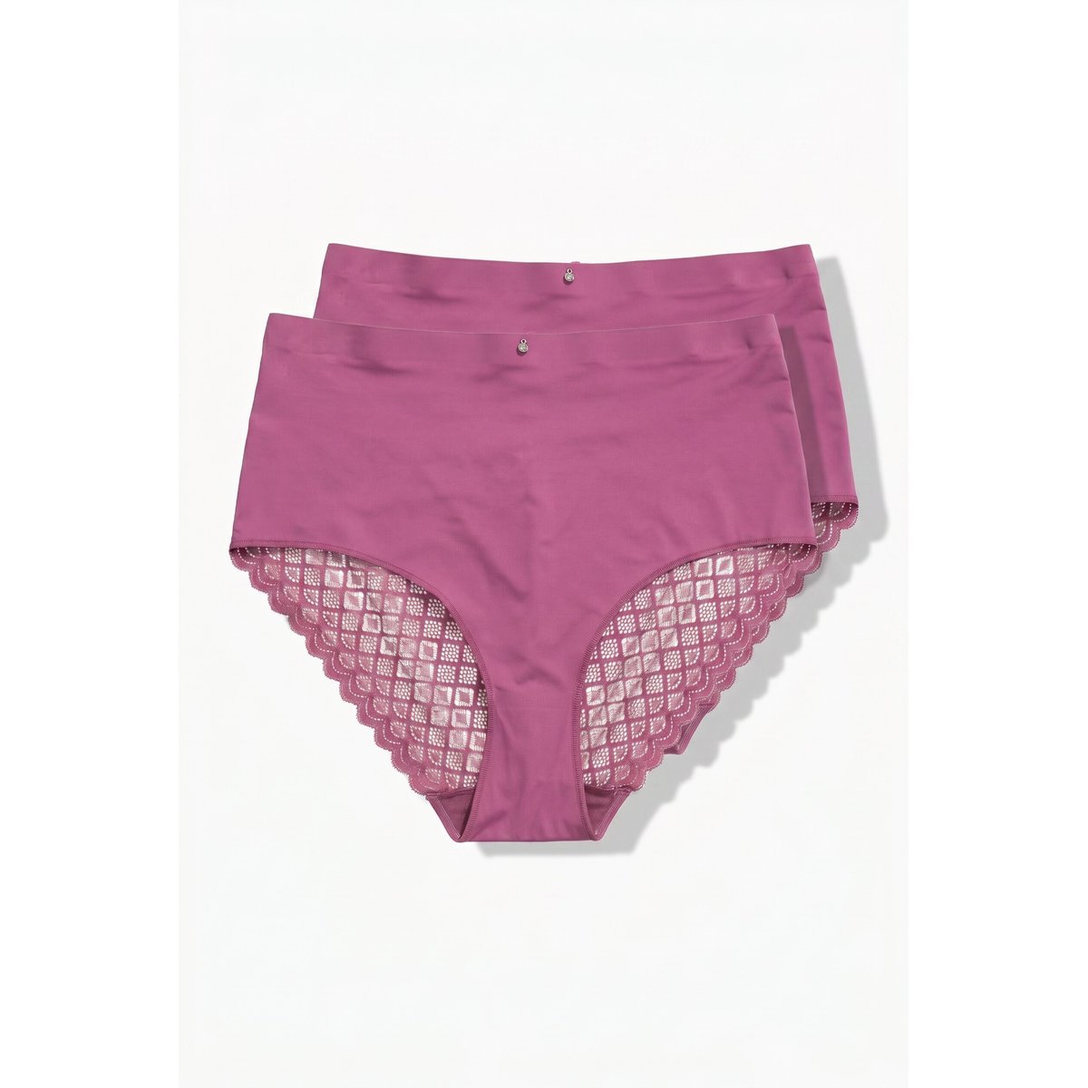 Culottes maxi TRUYOU, lot de 2 gris magenta, ULLA POPKEN