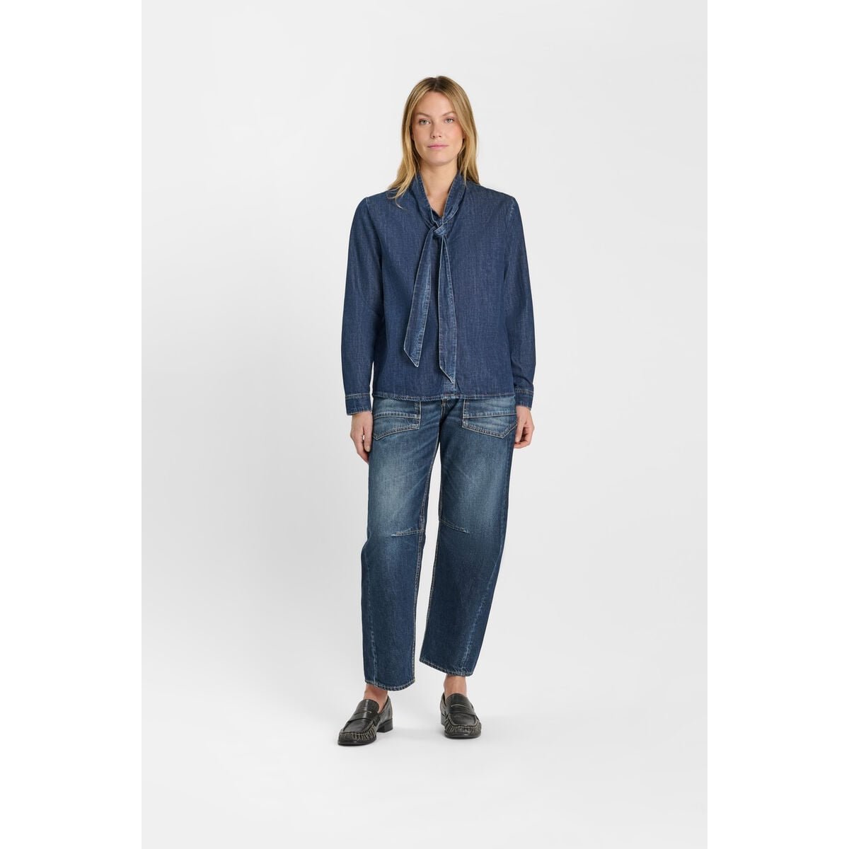 Chemise en jeans MILI blue, LE TEMPS DES CERISES
