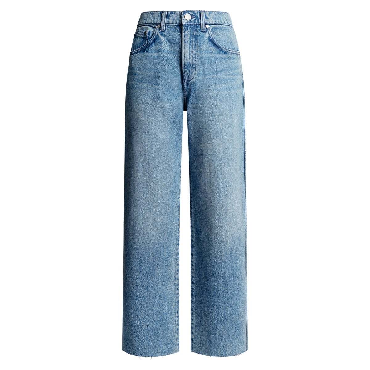 Jean Coupe Large, Taille Moyenne denim rigide bleu moyen rbr, PEPE JEANS