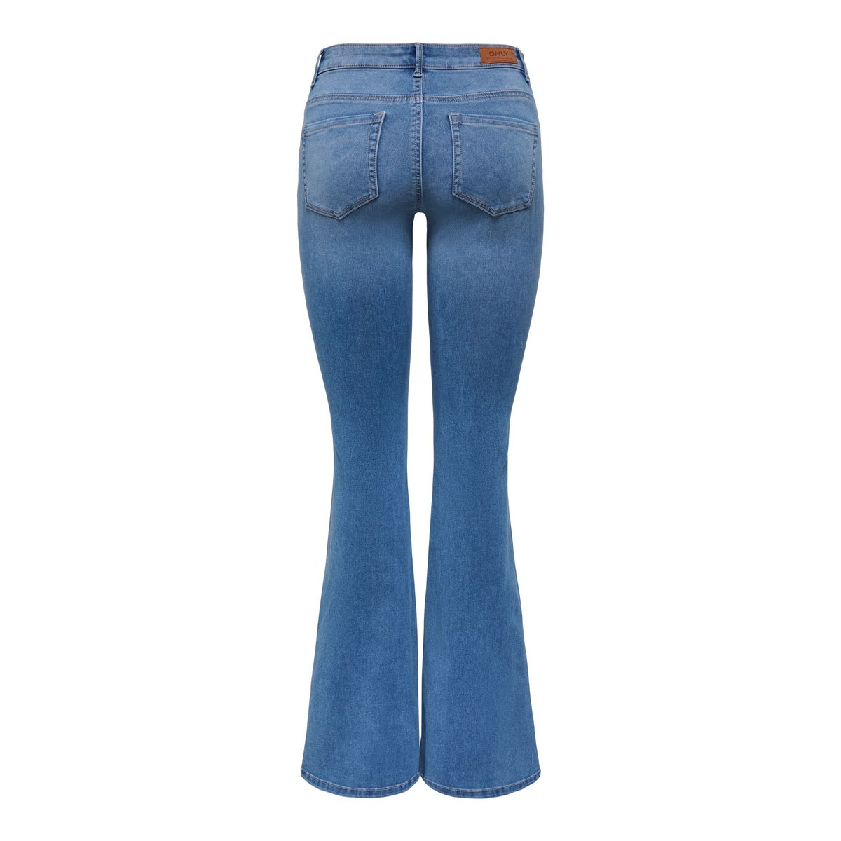 Jean Flared medium blue denim, ONLY