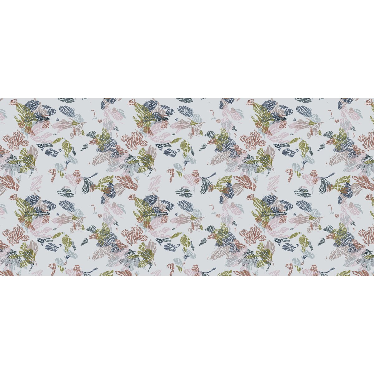 Papier peint panoramique Pil, Beige 375 x 250cm gris, ACTE DECO