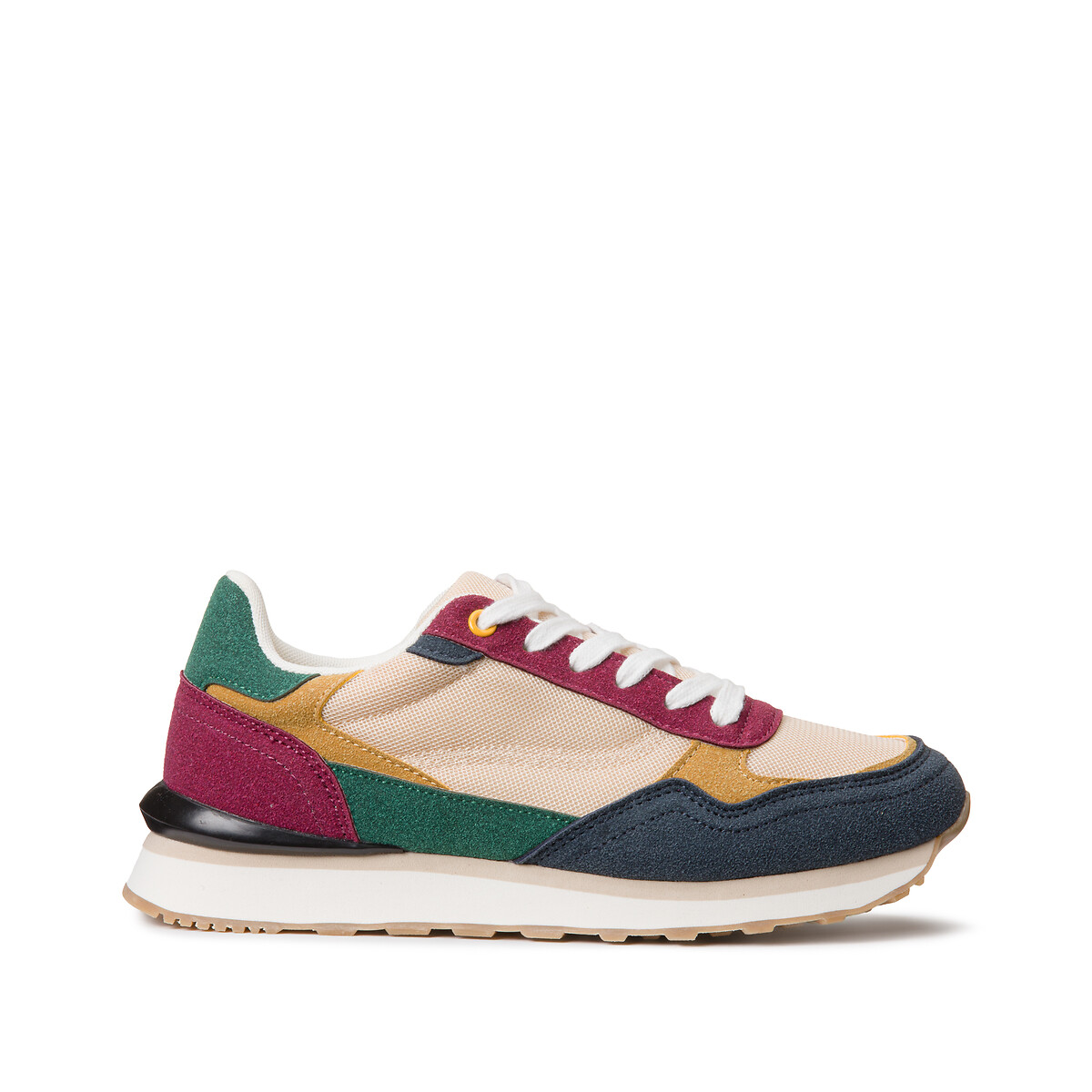 Running sneakers, multicolor, retro stijl multicolor, LA REDOUTE COLLECTIONS