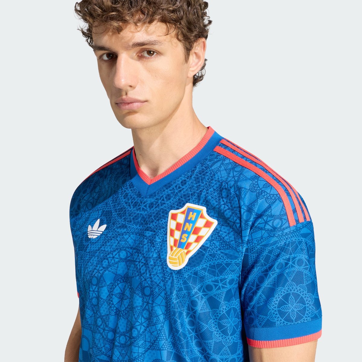 Maillot Extérieur Croatie 26 Authentique eqt blue, adidas Performance