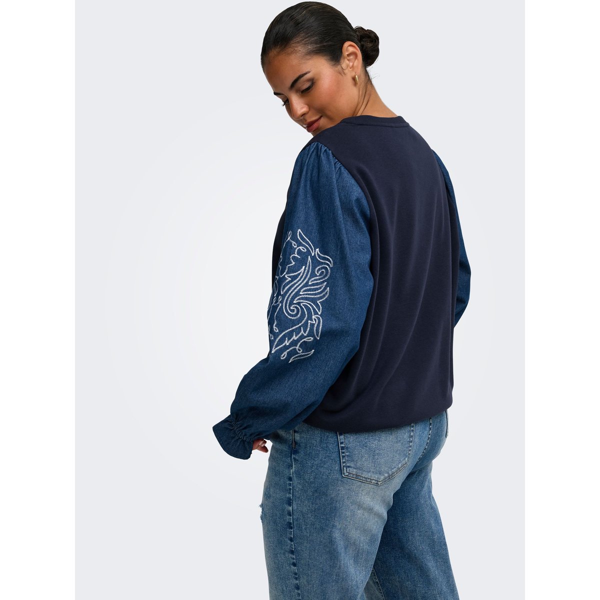 Sweat-Shirt night sky, ONLY CARMAKOMA