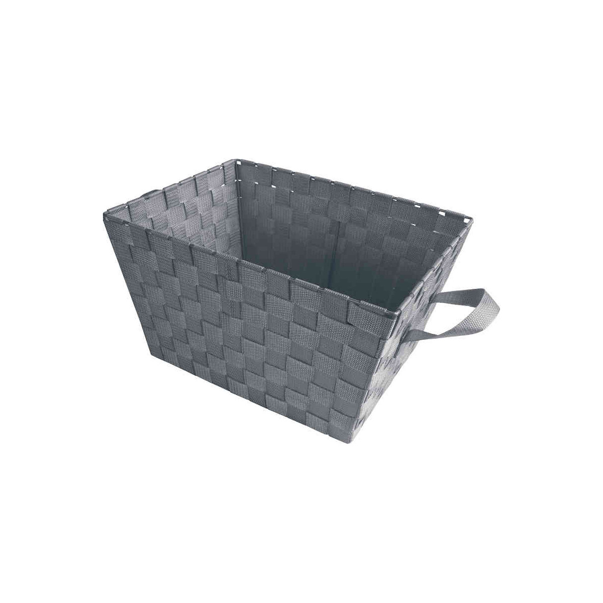 Grand panier de rangement tressé CADDY #3b3b3b, GUY LEVASSEUR
