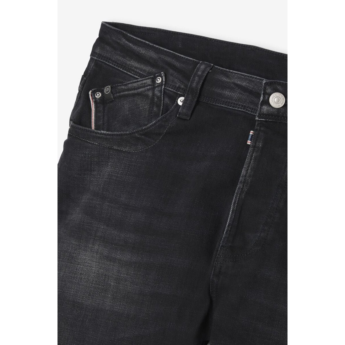 Jeans loose, large 800/60 loose , longueur 34 black black, LE TEMPS DES CERISES