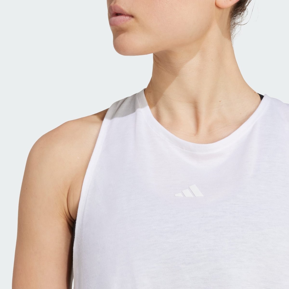 Débardeur De Yoga Court Essentials Débardeur De Yoga Court Essentials white, adidas Performance