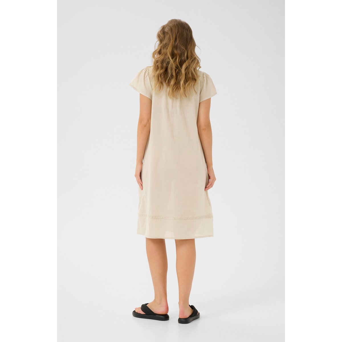 Dress gris feather gray, KAFFE
