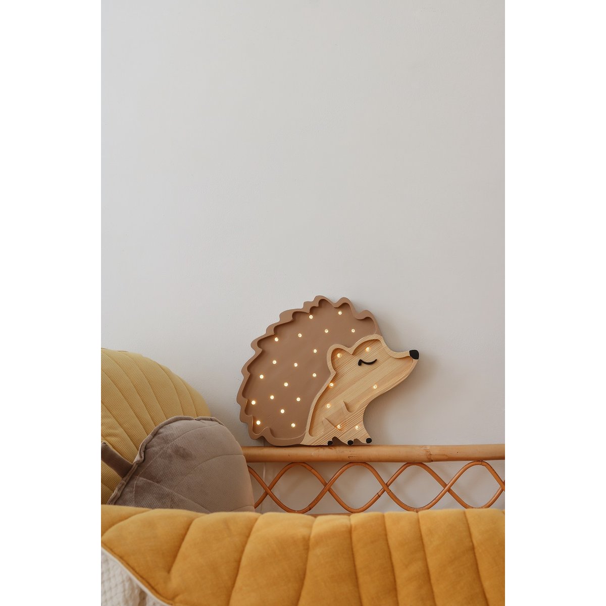 Lampe Veilleuse Hérisson marron, LITTLE LIGHTS
