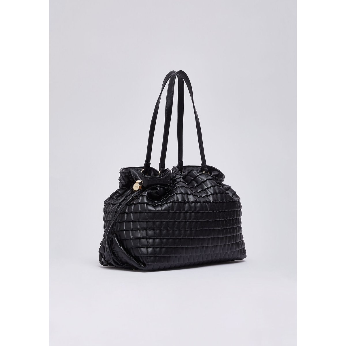 Grand sac Riccy embossé noir, LIU JO