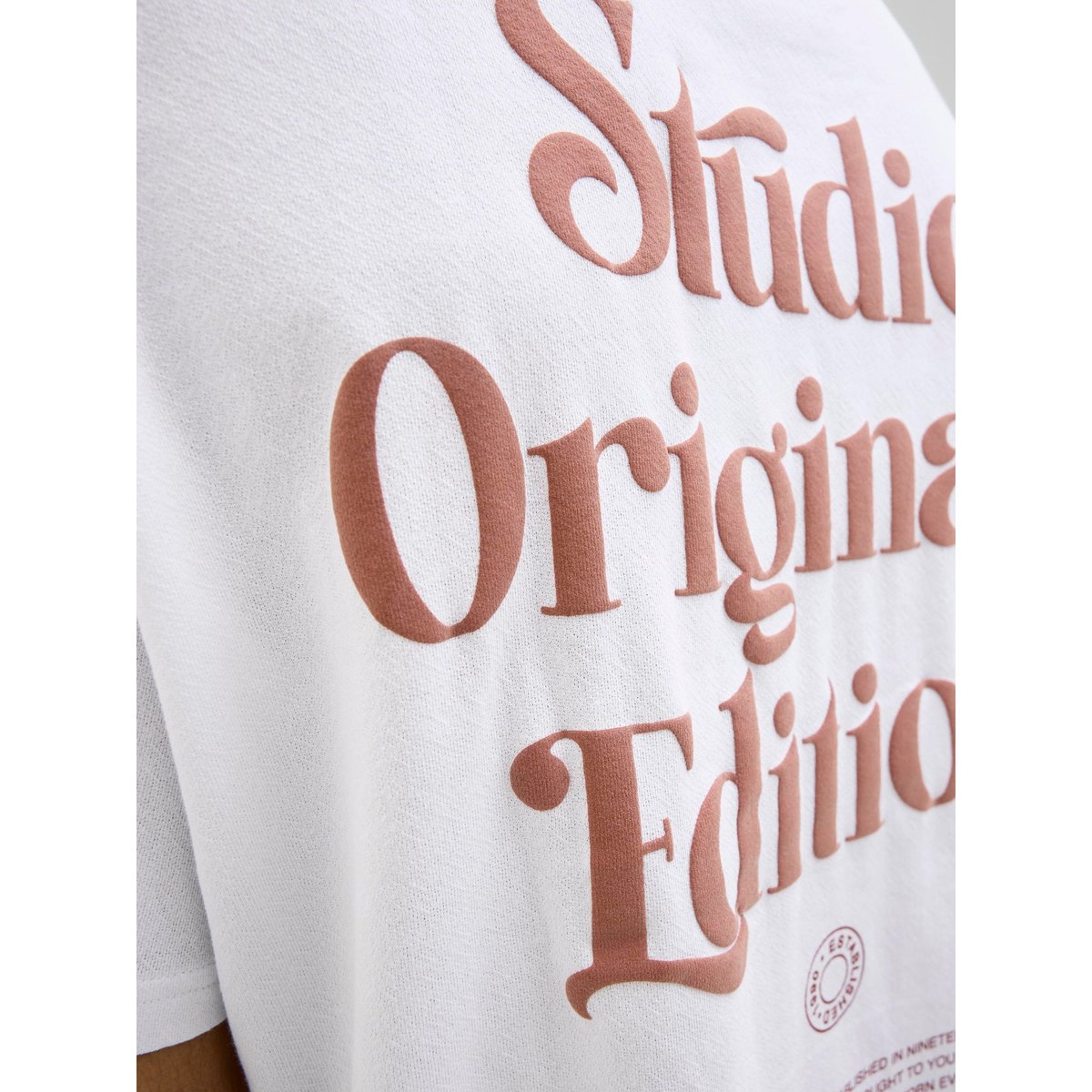 T-Shirt bright white, JACK & JONES