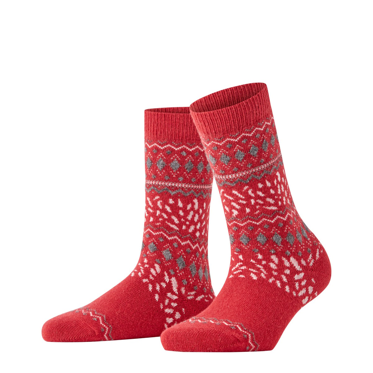 Chaussettes Cosy Wool Special Edition rouge, FALKE