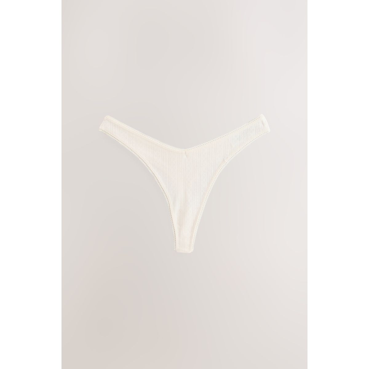 Culotte en pointelle, lot de 3 bleu/rose/crème, NEXT