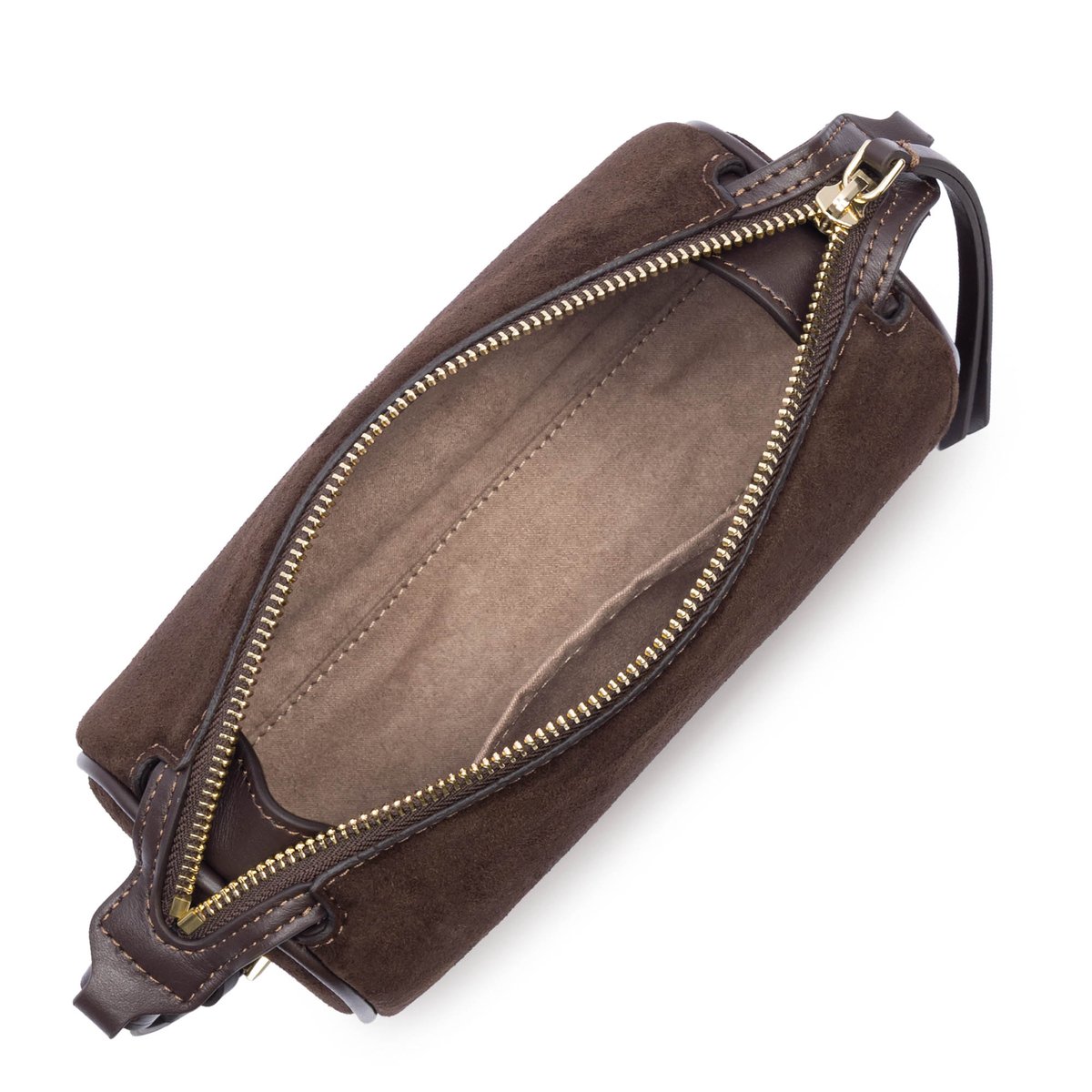 Petit sac rectangle SUÈDE marron, LANCASTER