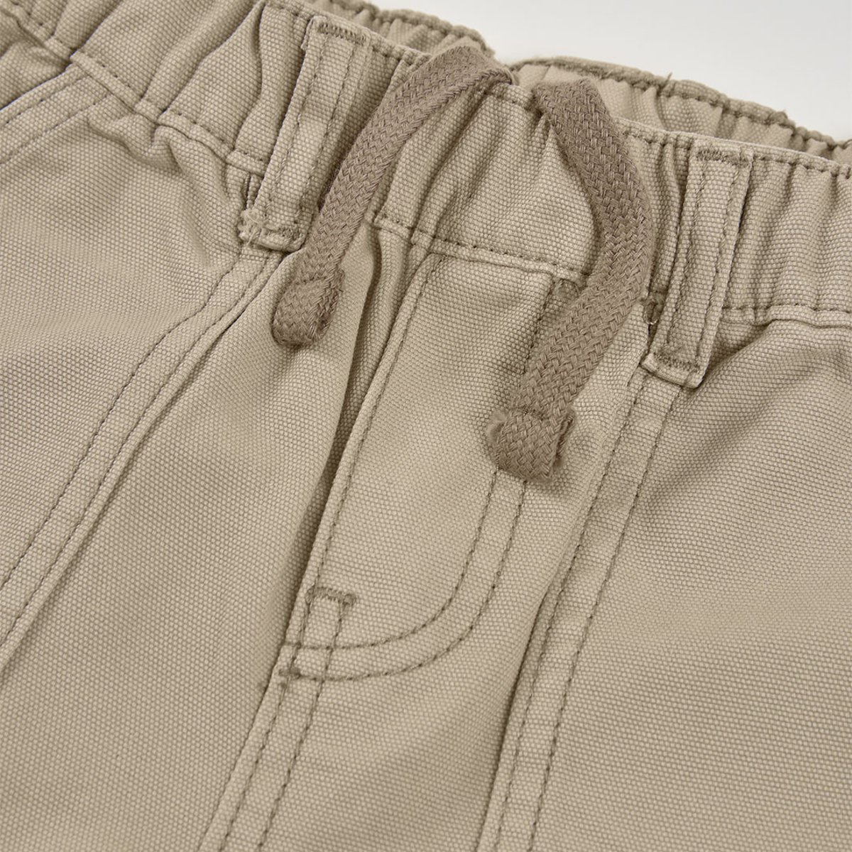 Short garçon coton marron, BOBOLI
