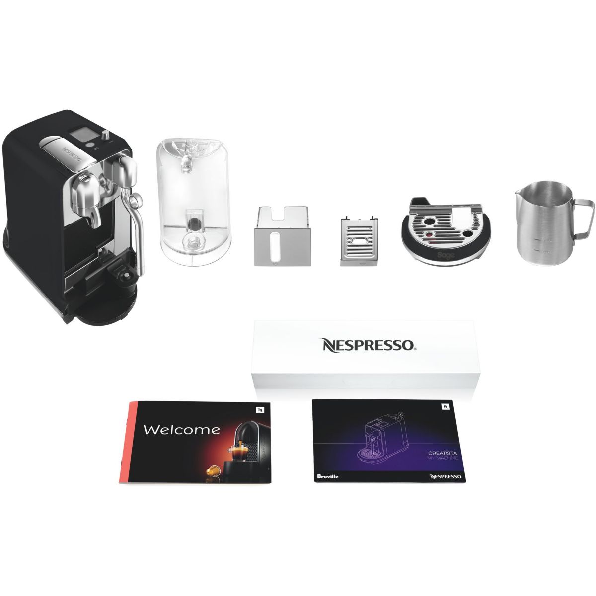 Nespresso Creatista Plus Truffe noire noir, SAGE APPLIANCES