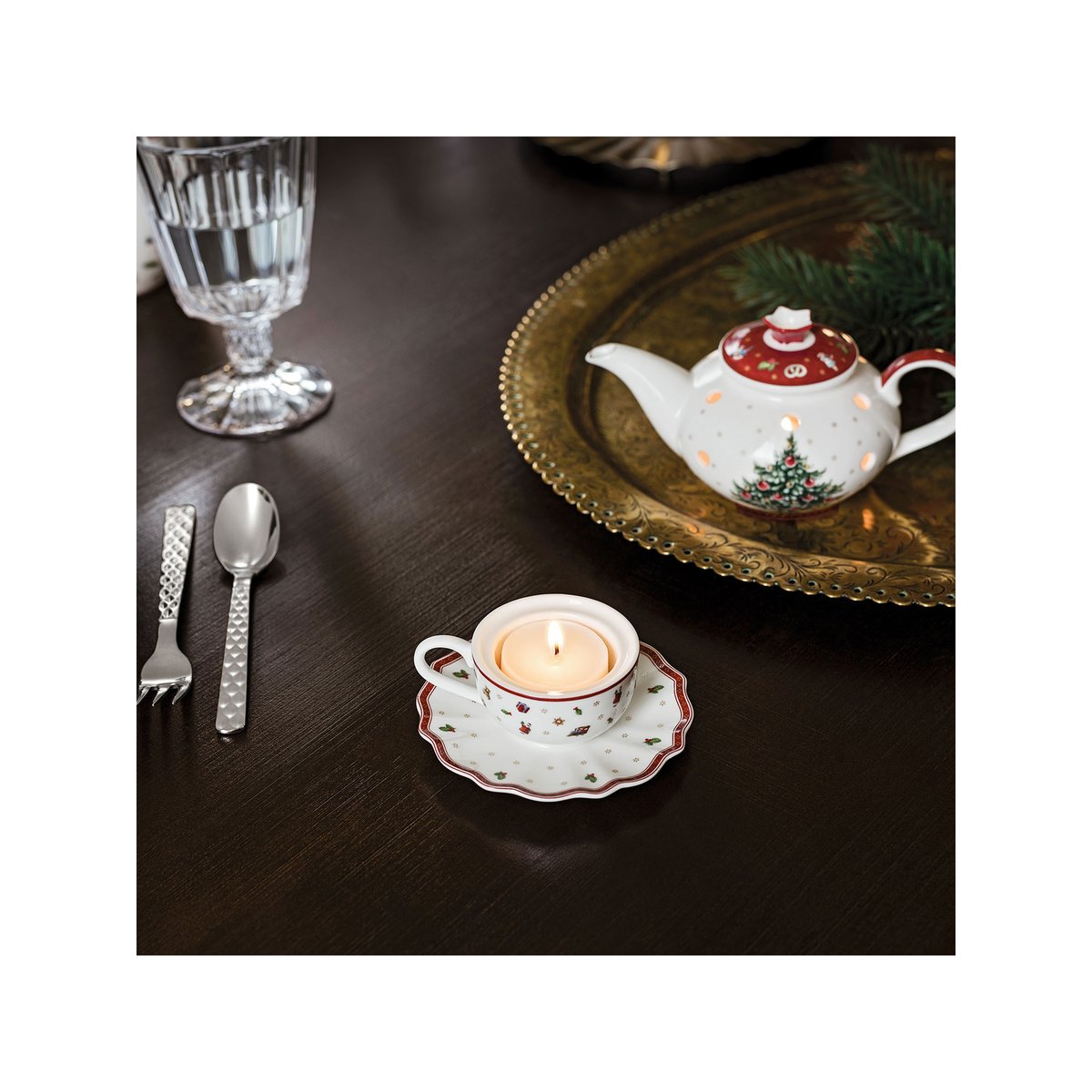 Support Pr Bougie Chauffe-Plat T. À Café TOY'S DELIGHT couleur unique, VILLEROY & BOCH
