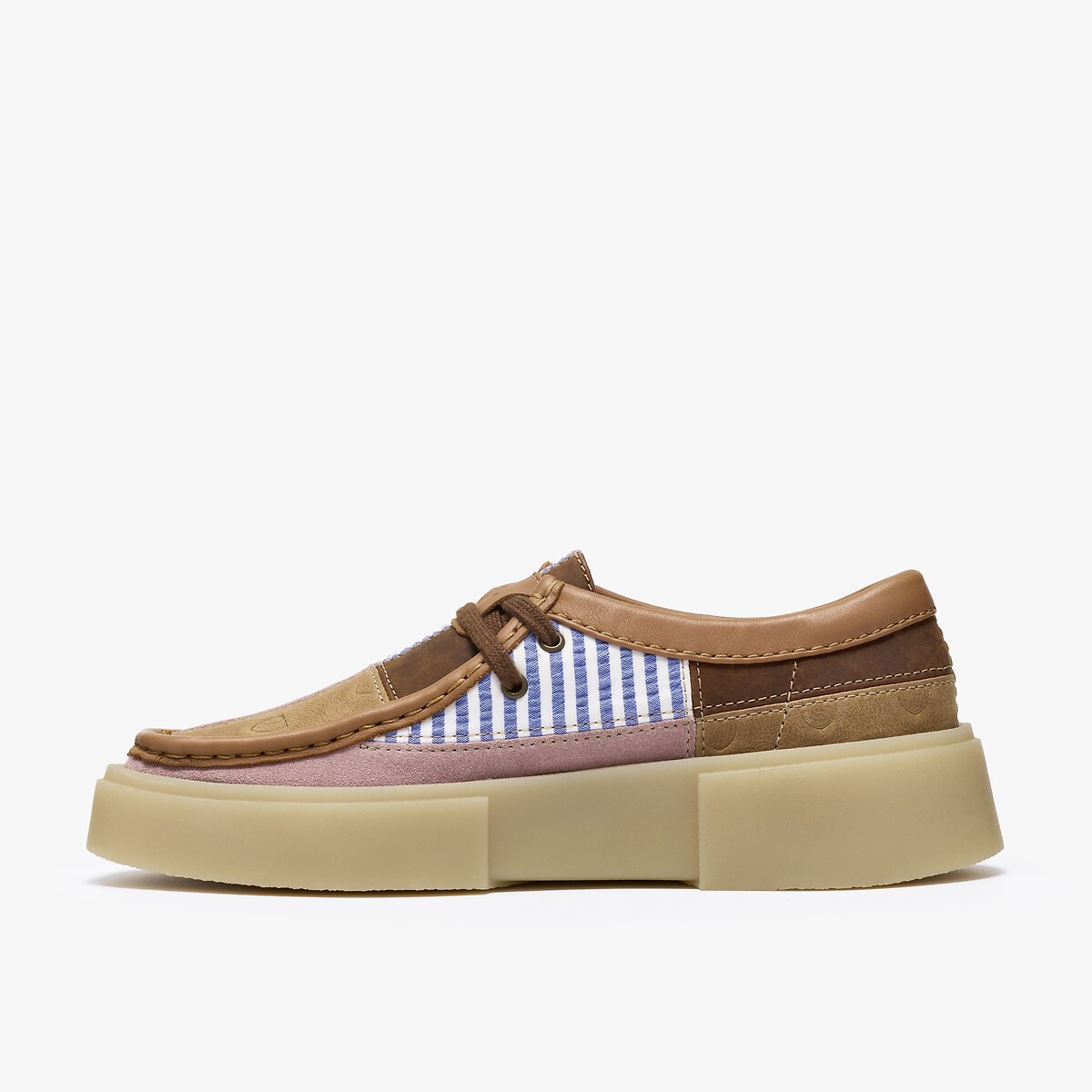 Chaussures en cuir, TORVIEW W bleu/rose, CLARKS