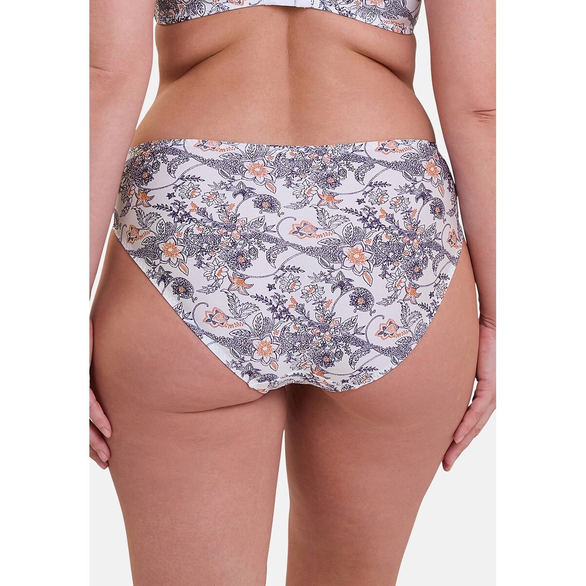 Slip Complice imprimé bleu/orange, SANS COMPLEXE