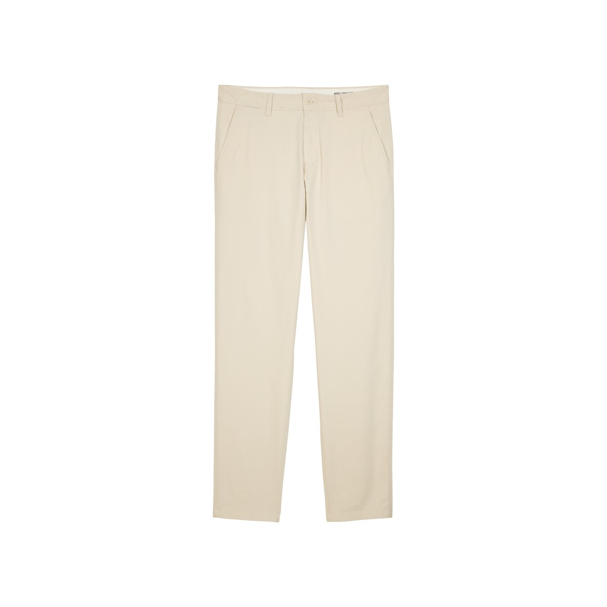 Chino modèle Osby, coupe fuselée en mélange de coton bio de haute qualité gris, MARC O'POLO