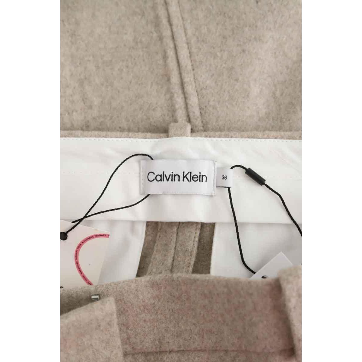 Pantalon droit - Très Bon État beige, CALVIN KLEIN