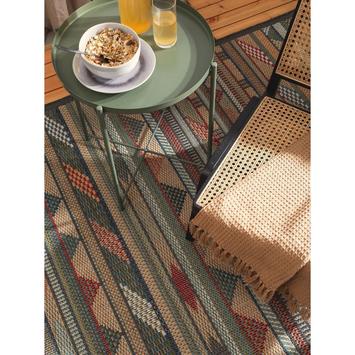 Tapis d'extérieur & intérieur MIRENA multicouleur, BENUTA