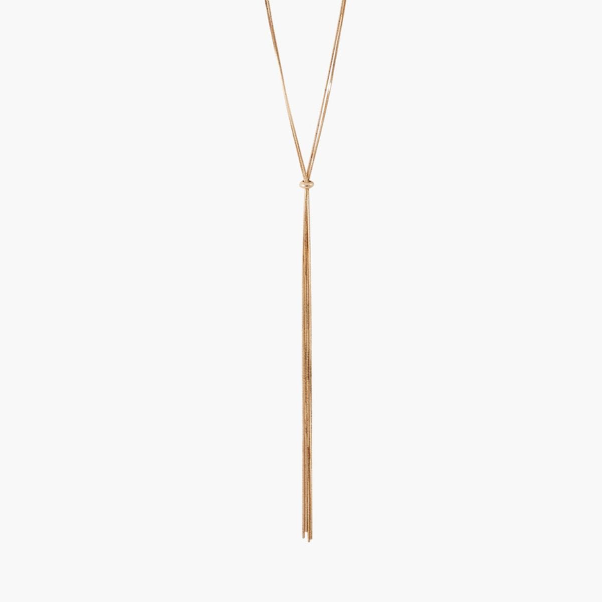 Collier sautoir chaîne dorée doré, BALABOOSTE