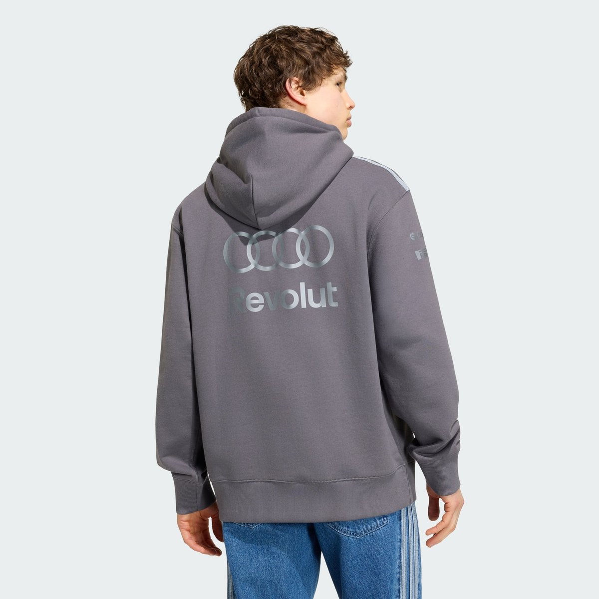 Sweat-Shirt À Capuche Pilote Audi Revolut F1 Team Sweat-Shirt À Capuche Pilote Audi Revolut F1 Team grey strata, adidas Performance