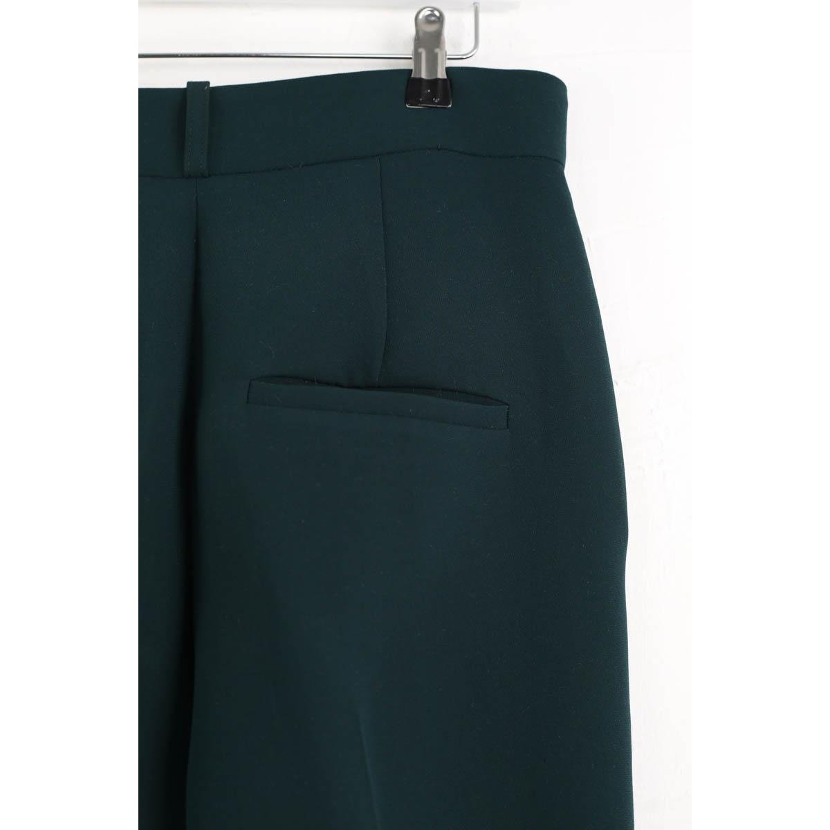 Pantalon droit - Très Bon État vert, TARA JARMON