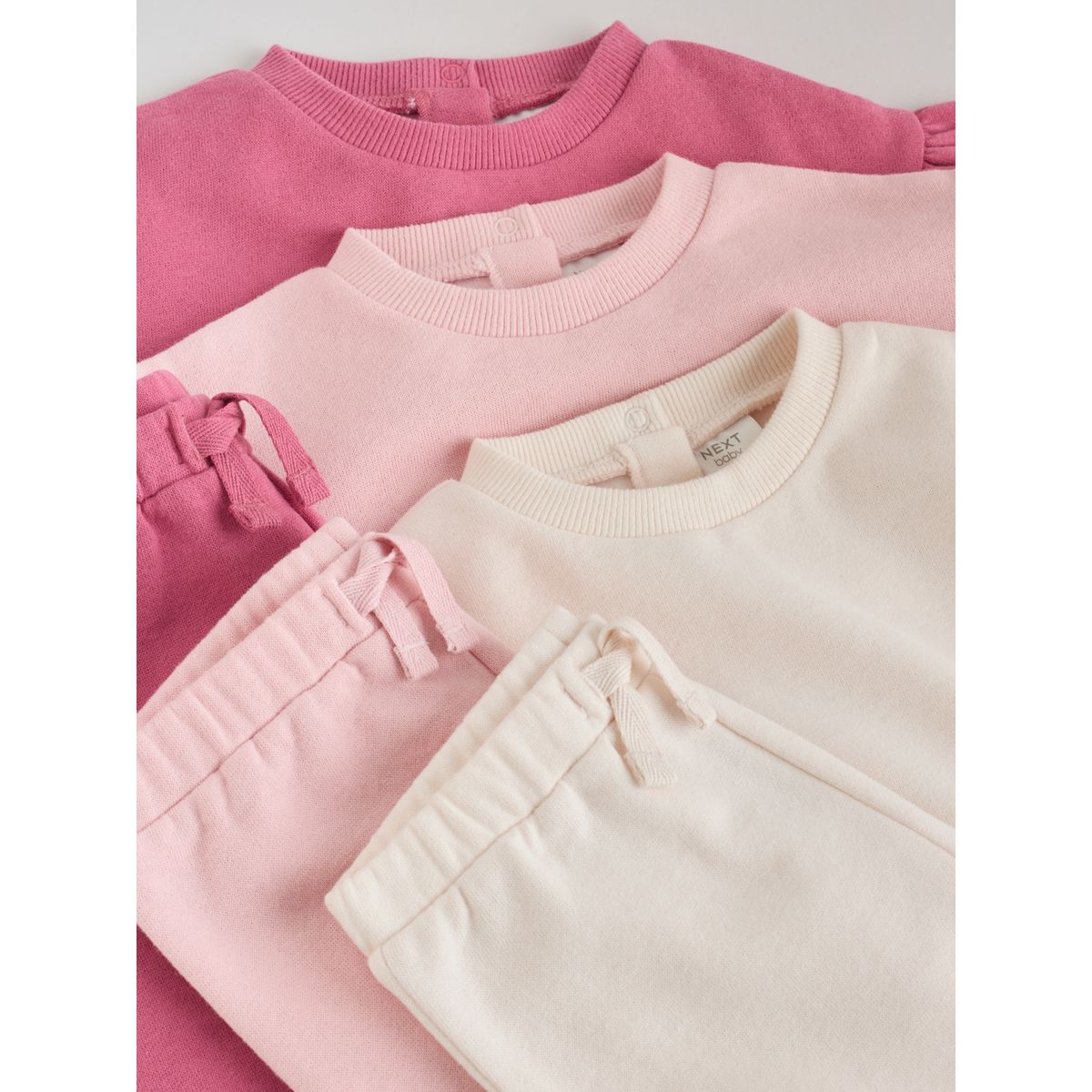 Ensemble pantalon de jogging et sweat rose, NEXT