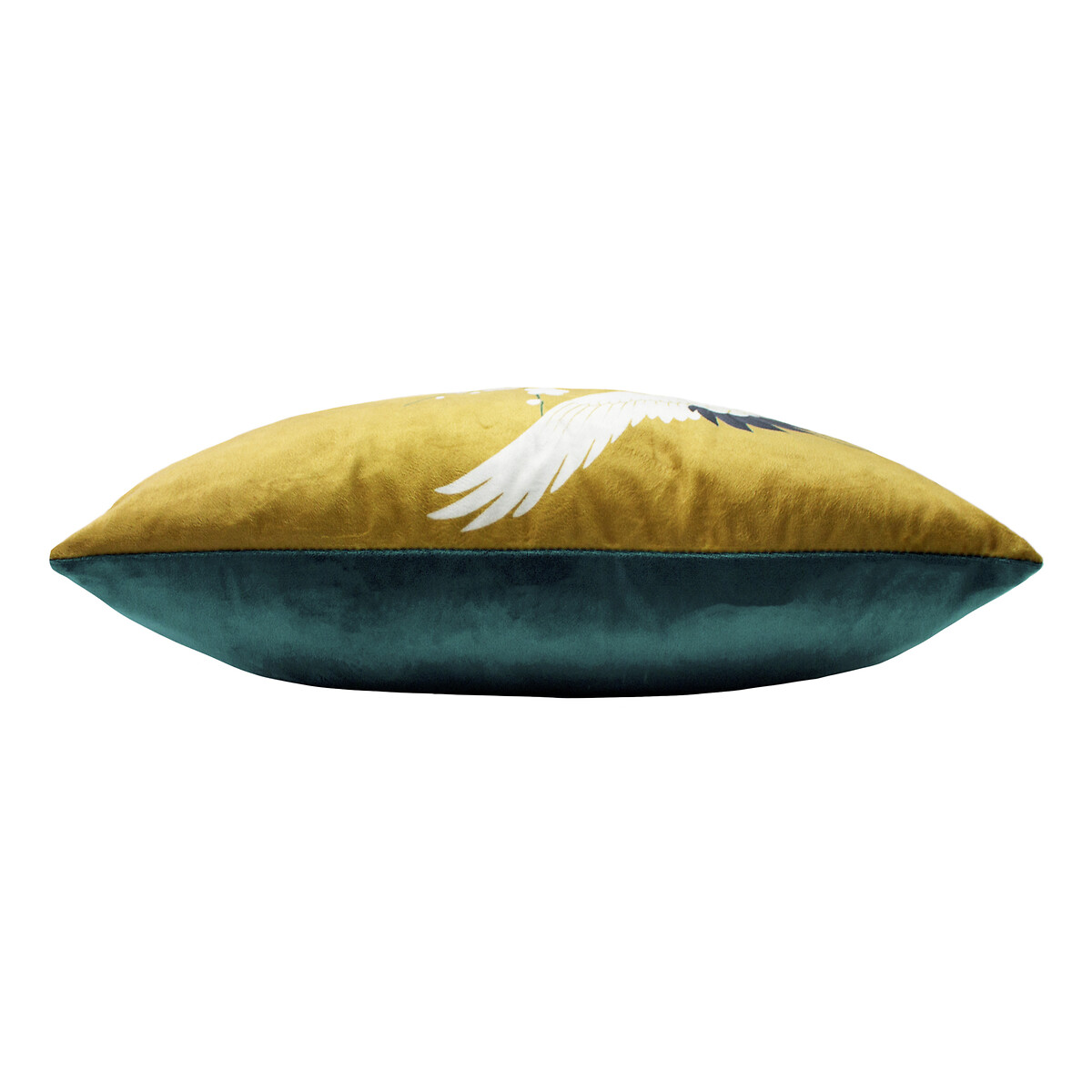 Kensho Velvet Filled Cushion 50x50cm gold-coloured, PAOLETTI