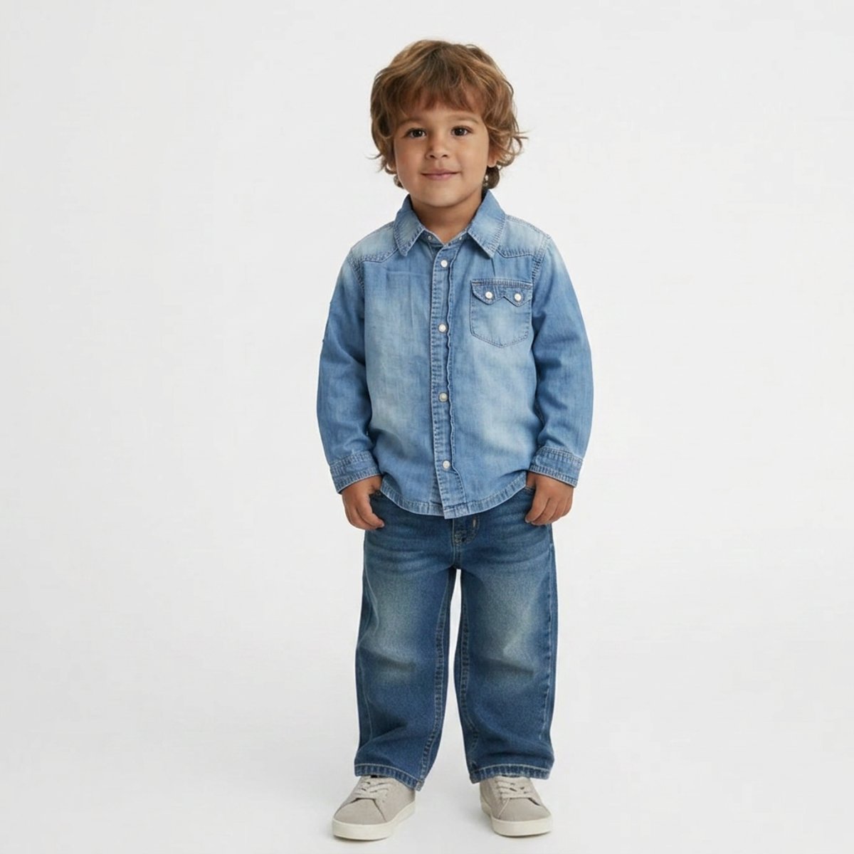 Chemise bébé - Très bon état bleu, LEVI'S