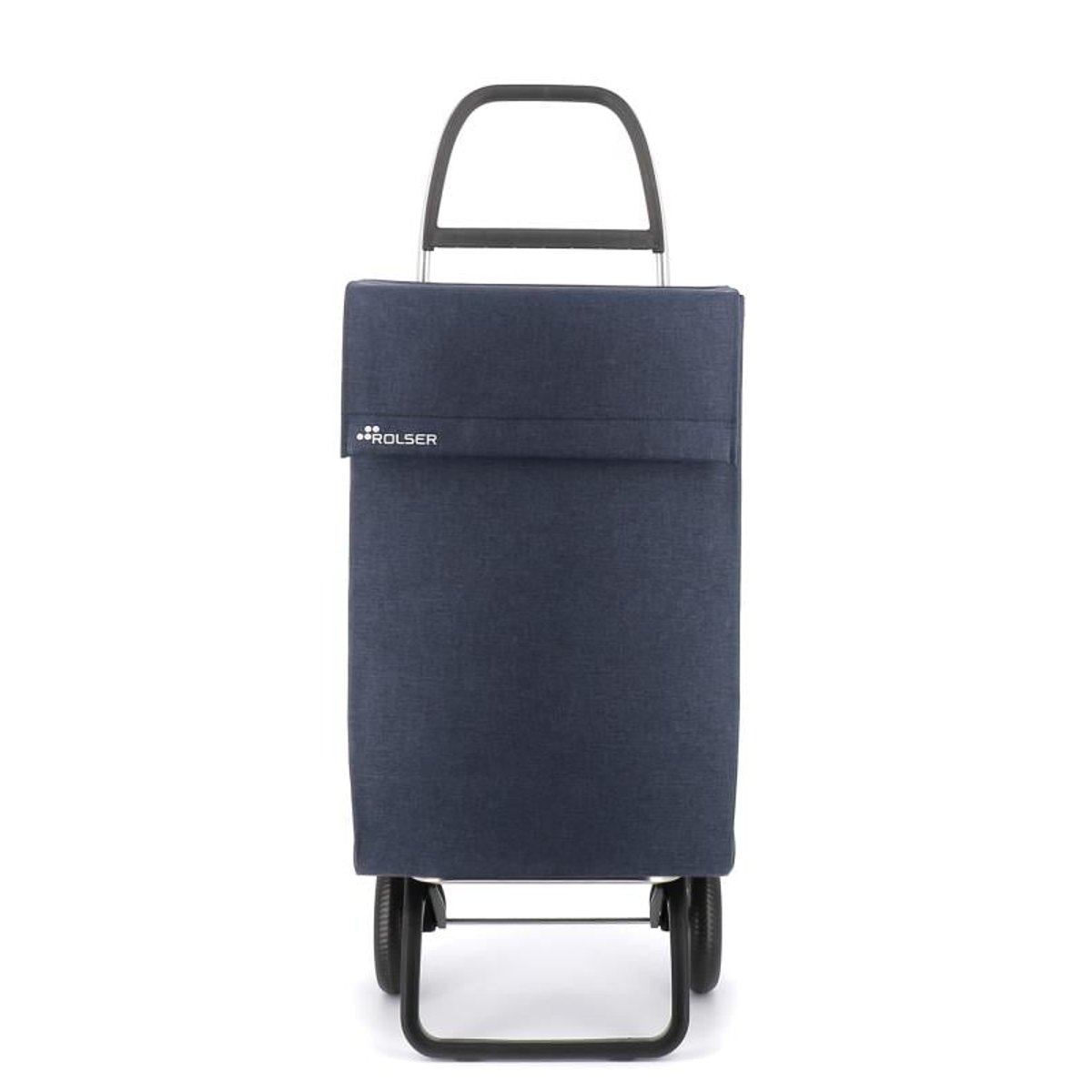 Chariot de course 2 roues JEAN TWEED bleu marine, ROLSER