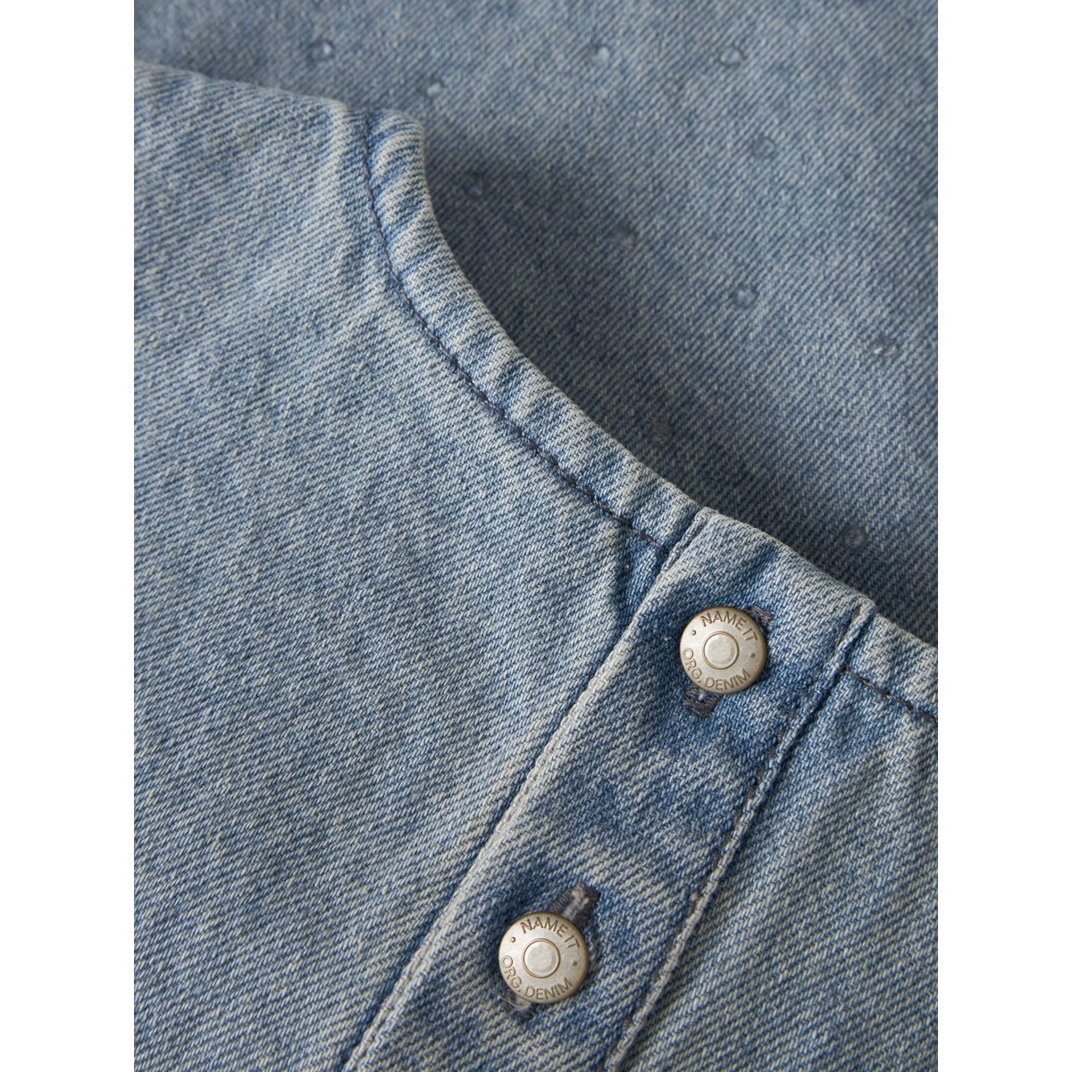 Top bleu - special blue grey denim, NAME IT