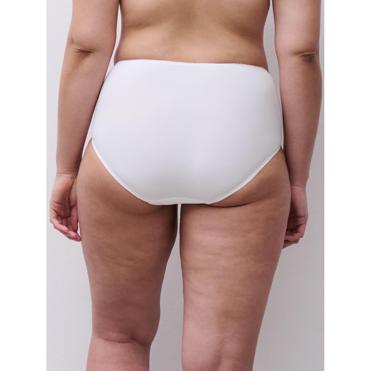 Culotte maintien taille haute Intrigue blanc, CHANTELLE