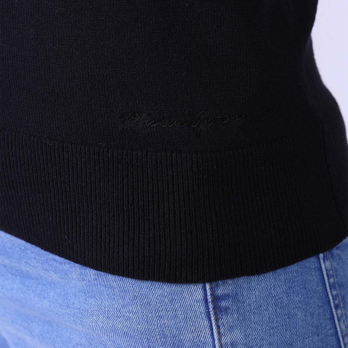 Pull Helina noir, MISE AU GREEN