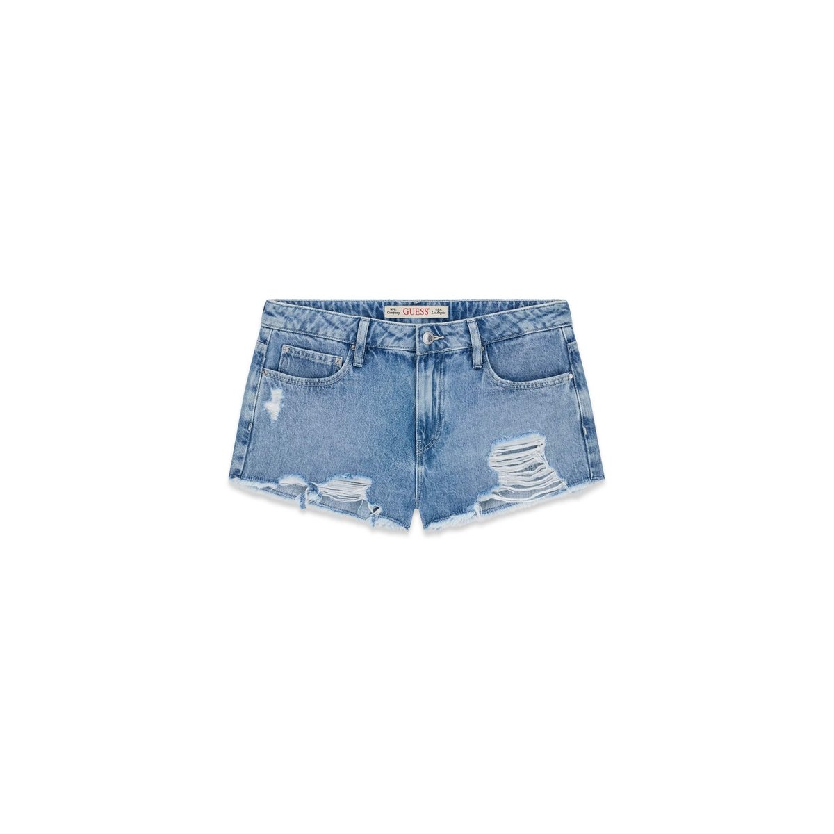Short En Denim bleu clair, GUESS