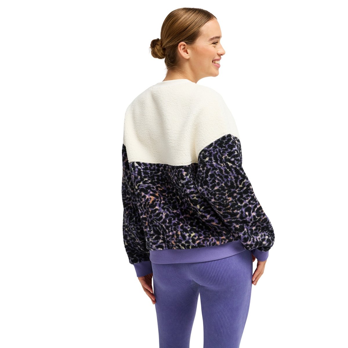 Polaire de sport WAVES OF WARMTH. blanc whisper white, ROXY